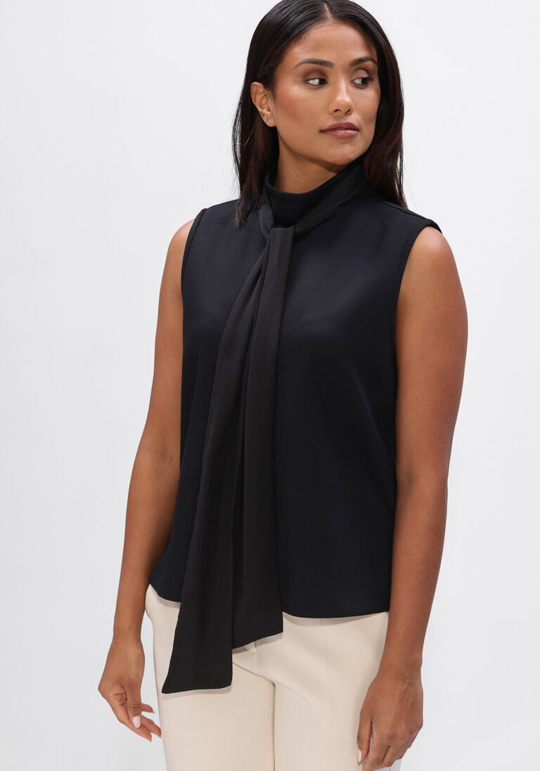 zwarte riani top 638155-8190