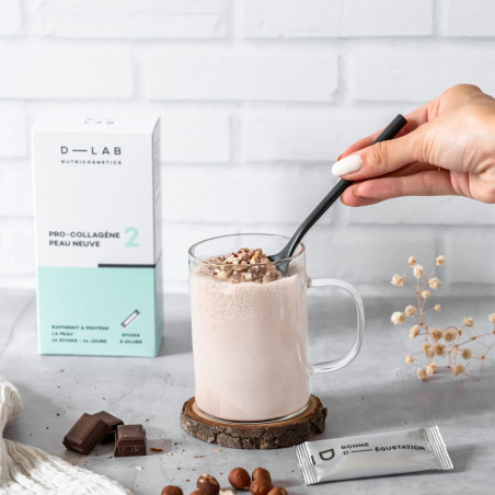 D-LAB NUTRICOSMETICS Pro-collagène peau neuve noisette 3 mois