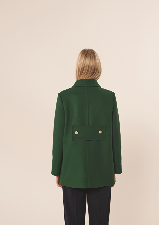 Manteau Marcvert en velours de laine