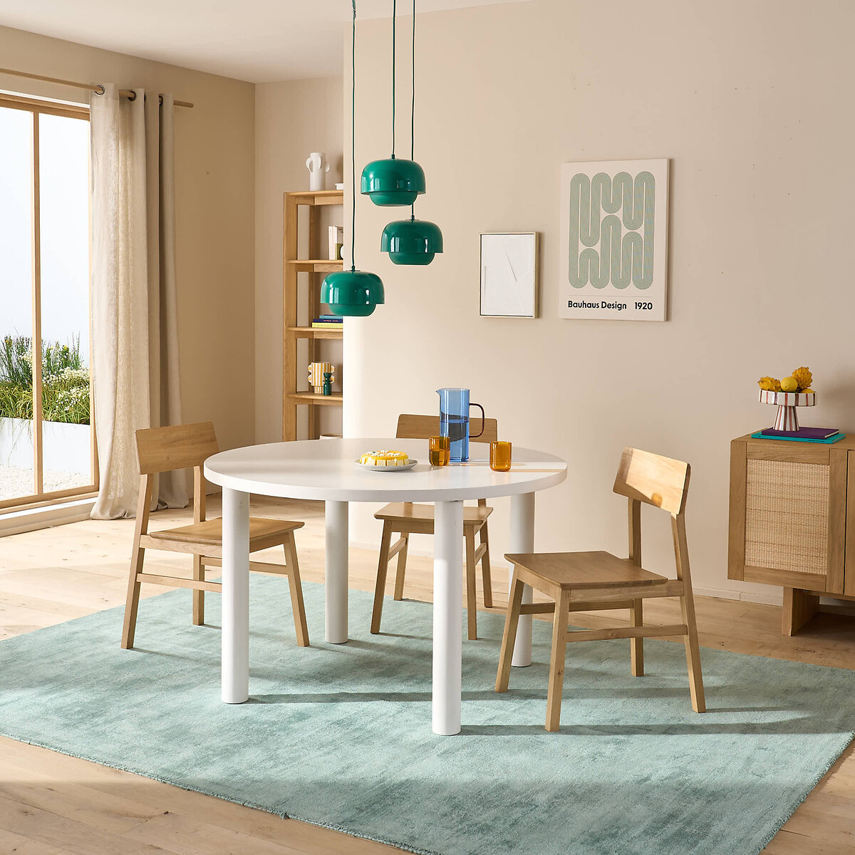 LA REDOUTE INTERIEURS<br>Conjunto de 4 pés de mesa pintados Alzar