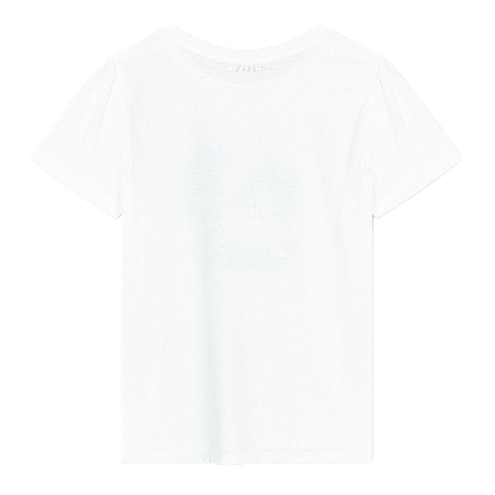 Teddy Smith T-shirt Blanc Femme Teddy Smith Patchy