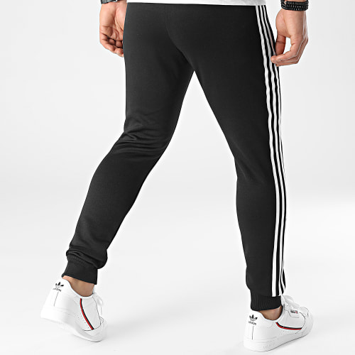 Pantalon Jogging A Bandes SST TP Prime Blue GF0210 Noir Blanc