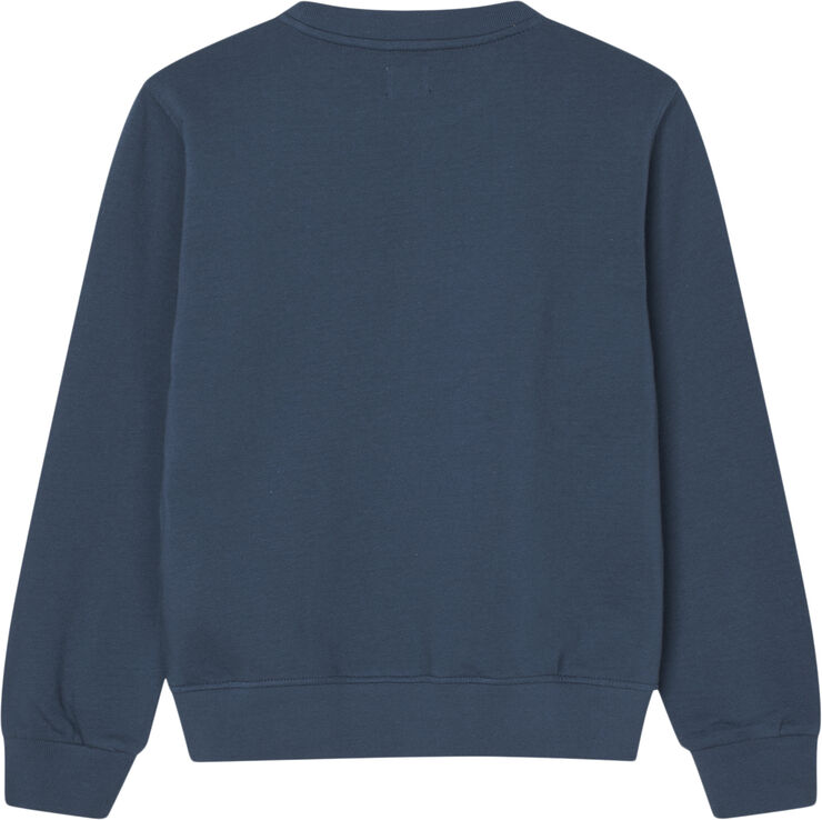 Mads Nørgaard - Copenhagen Organic Sweat Solo Sweatshirt Blå