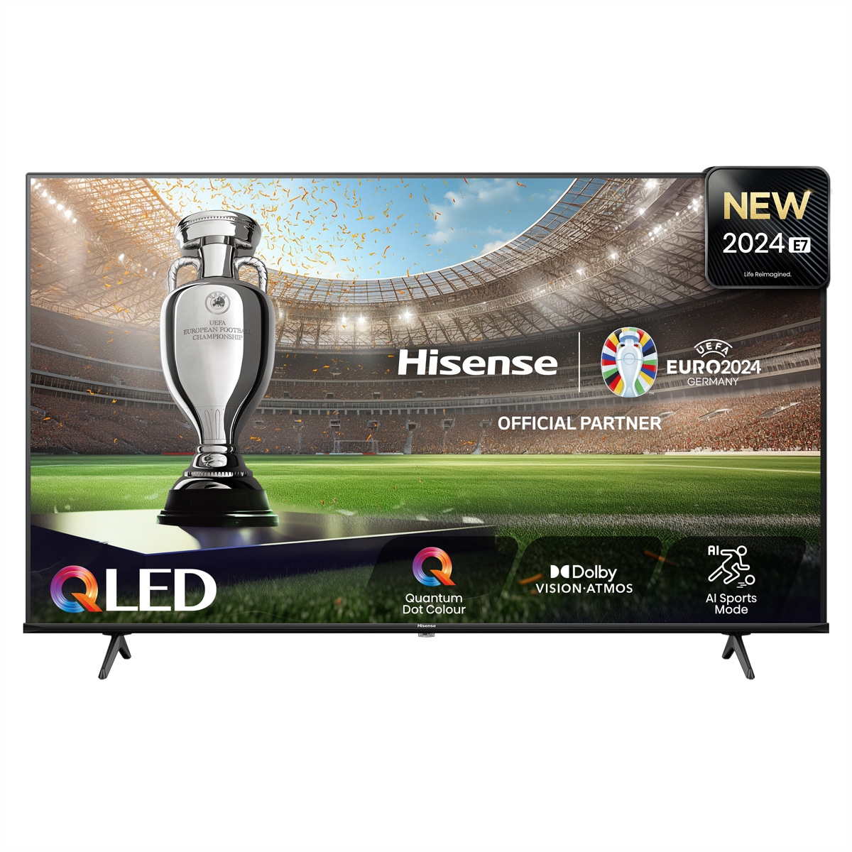 Hisense QLED-Fernseher »43E77NQ« 108 cm/43 ″ UHD