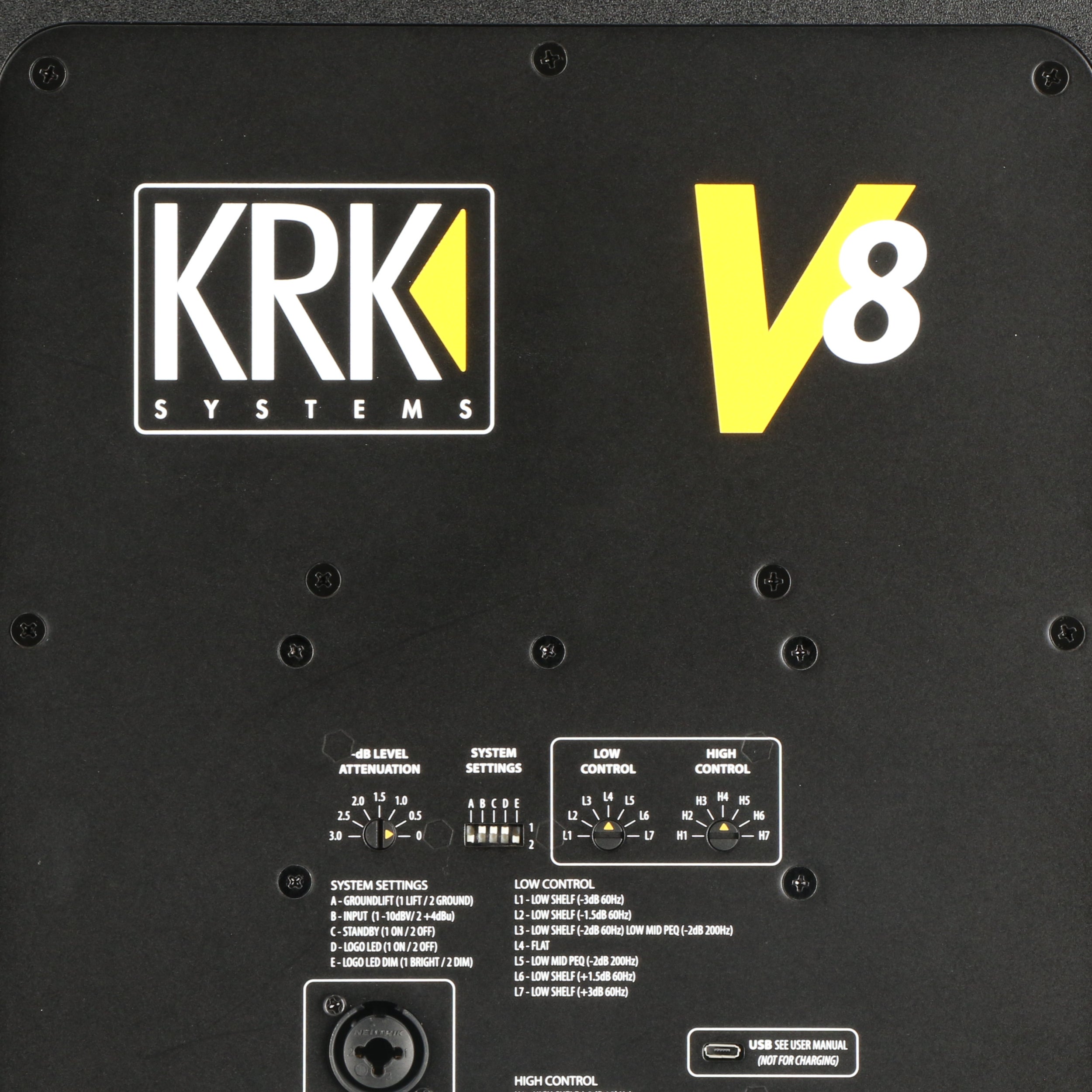 KRK V8 S4 2-weg studiomonitor (per stuk)
