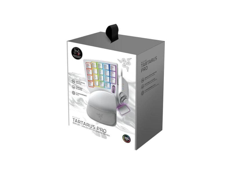 Razer Tartarus Pro Gaming Keypad – Mercury Analoges Keypad mit optischen Switches