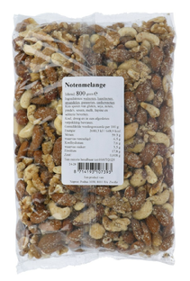 Boerjan Ongebrande Notenmelange 800GR