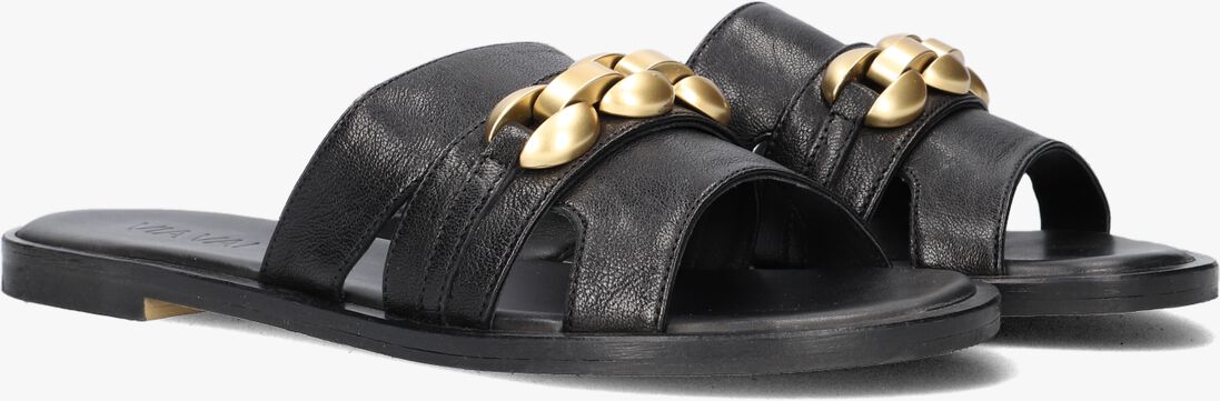 VIA VAI zwarte via vai slippers harita