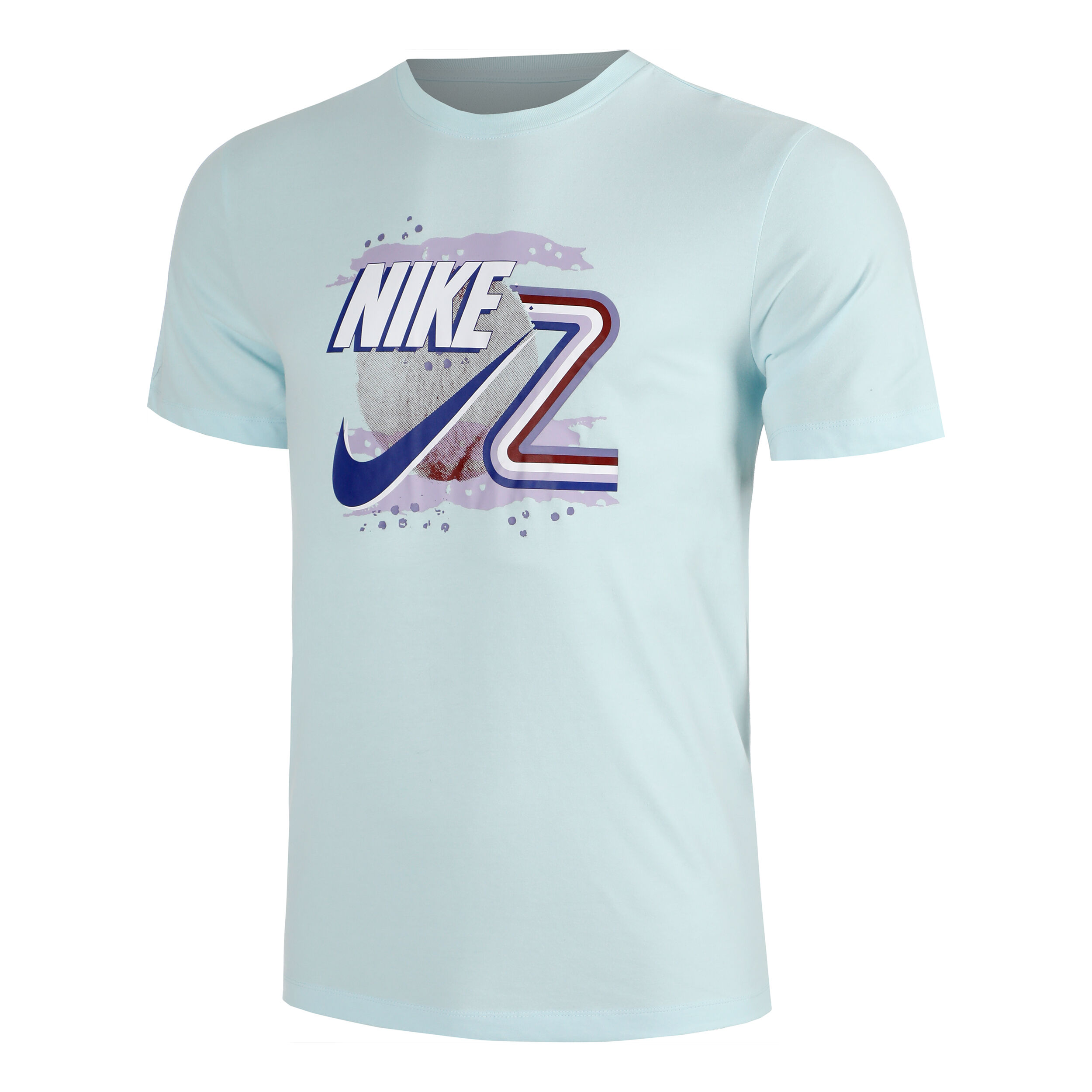 Nike Court Dri-Fit Tee T-shirt Hommes - Bleu Clair