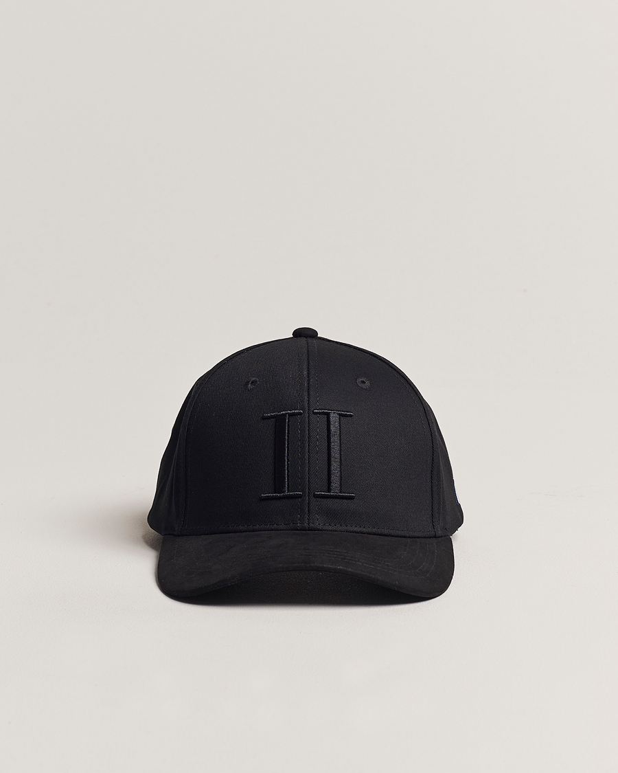 Les Deux Baseball Cap Suede II Black