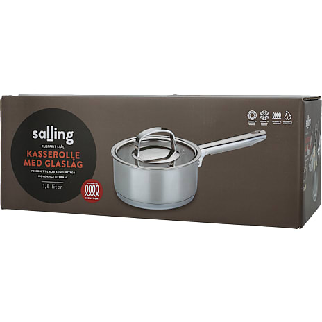 Salling kasserolle i rustfrit stål 1,8 L