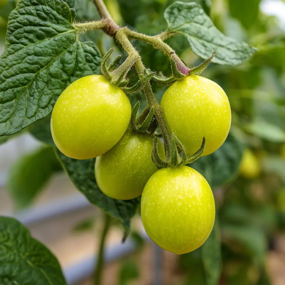 Meloenpeer - Set van 6 - Solanum Muricatum 'Pepino gold' - Hoogte 25-40cm - ⌀9cm