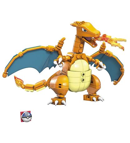 MEGA Pokemonfigur - Pok?mon Construx Charizard - 222 Dele