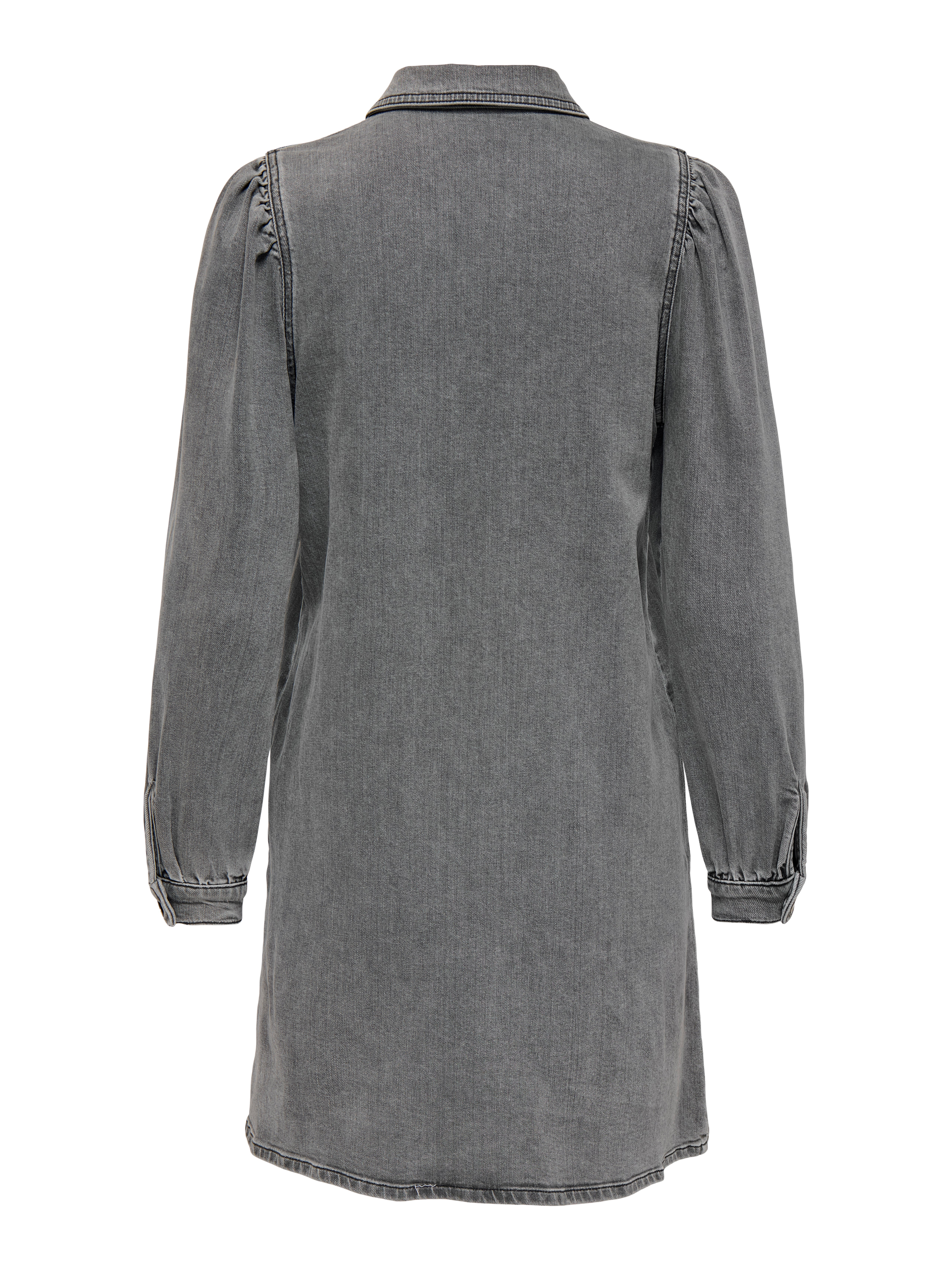 ONLALMA Kurzes Kleid Medium Grey Denim