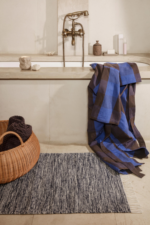 Ferm Living Braided opbergmand low