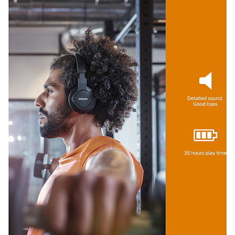 Philips TAA4216bk wl Sport GO hovedtelefoner