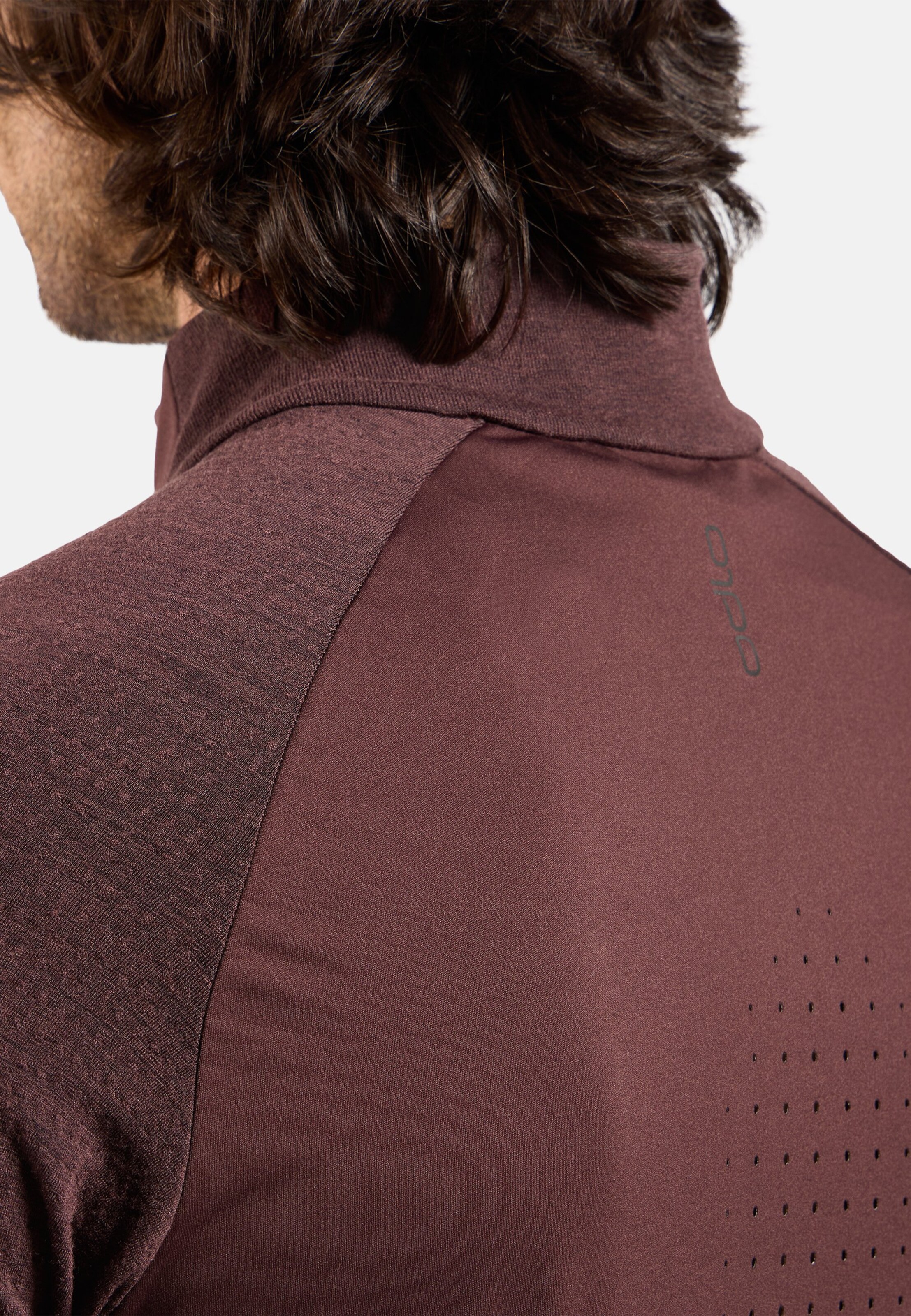 Winddichte Zeroweight Pro Performance Wool Hybrid-Langlaufjacke in fudge