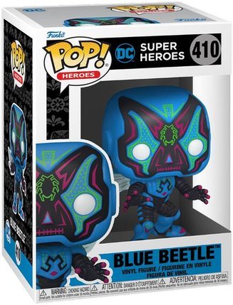 Figurine POP Blue Beetle Dia De Los Muertos Dc Comics