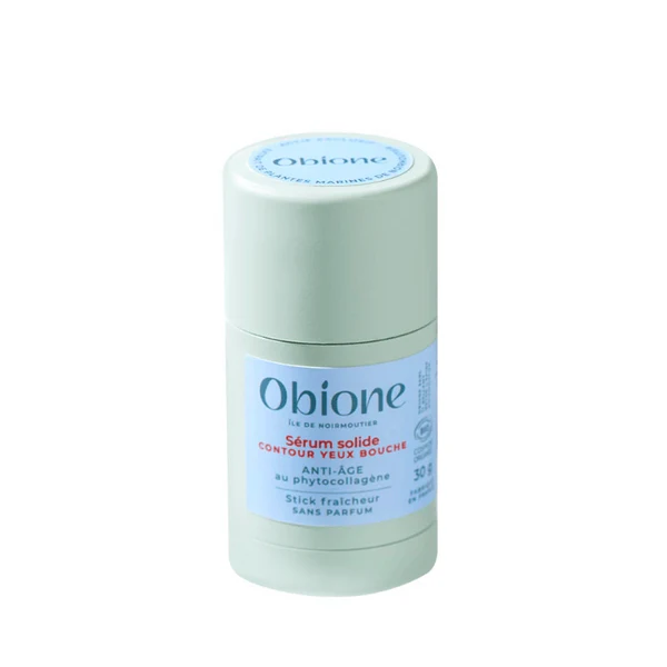 Obione Sérum Solide Stick Fraîcheur - Contour Yeux & Bouche 30g