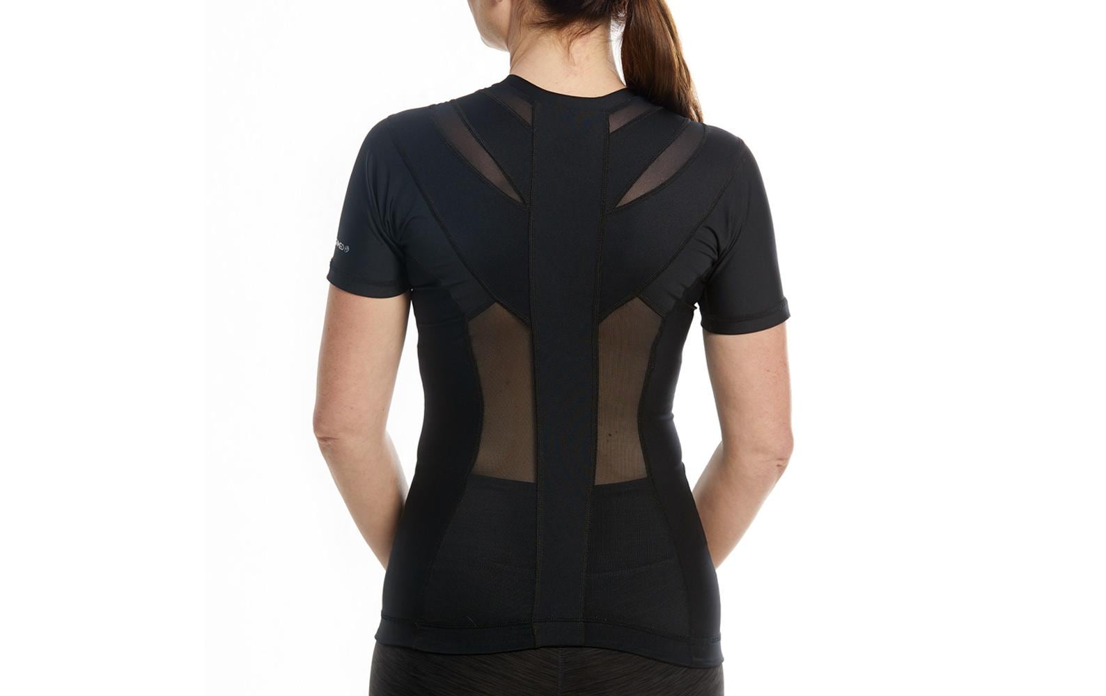Posture Shirt 2.0 Damen schwarz L<br>Ergonomisches Haltungsshirt für eine gute Körperhaltung