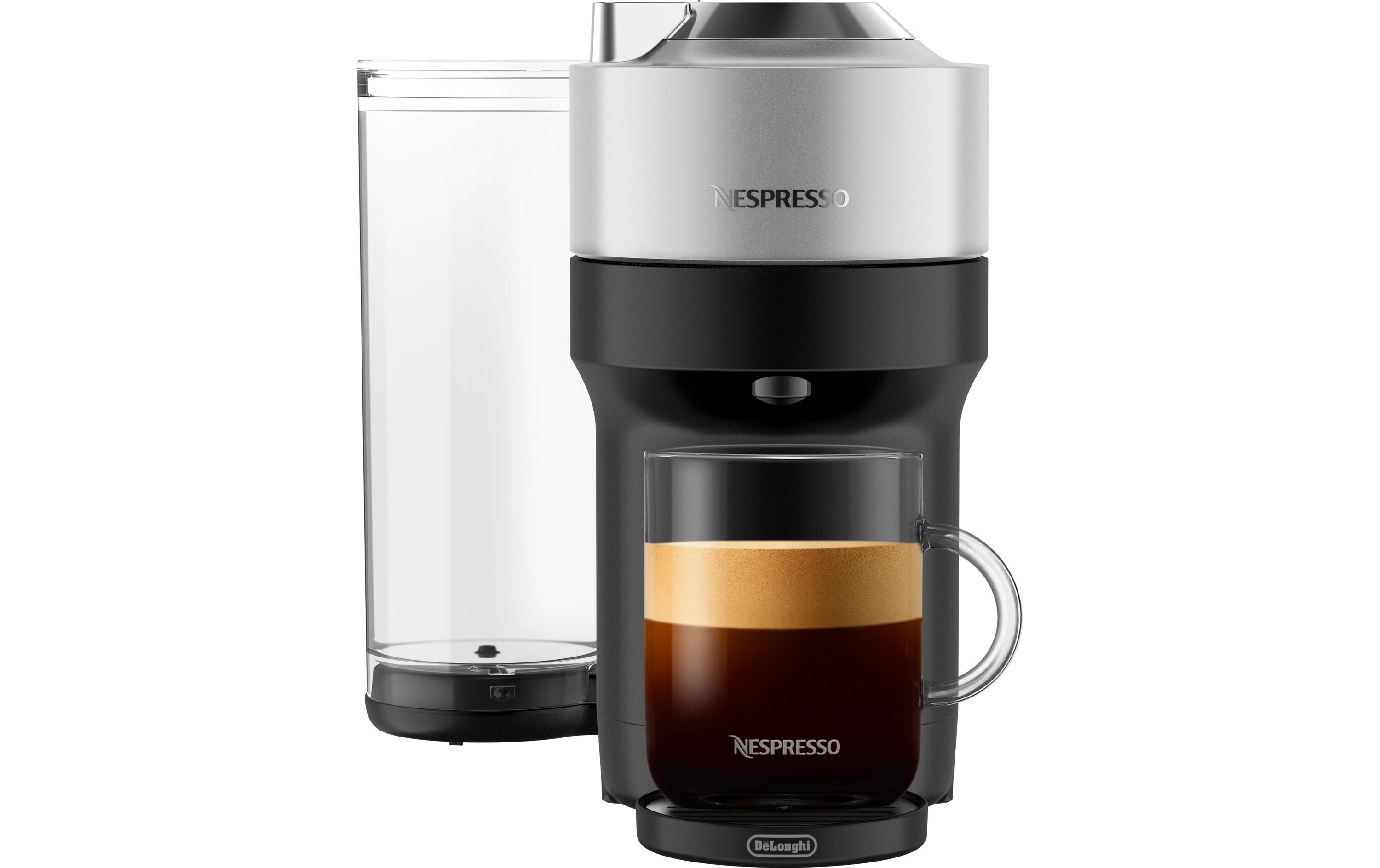 Kaffeemaschine Nespresso Vertuo Pop+ Silber<br>Kompakte Kaffeemaschine