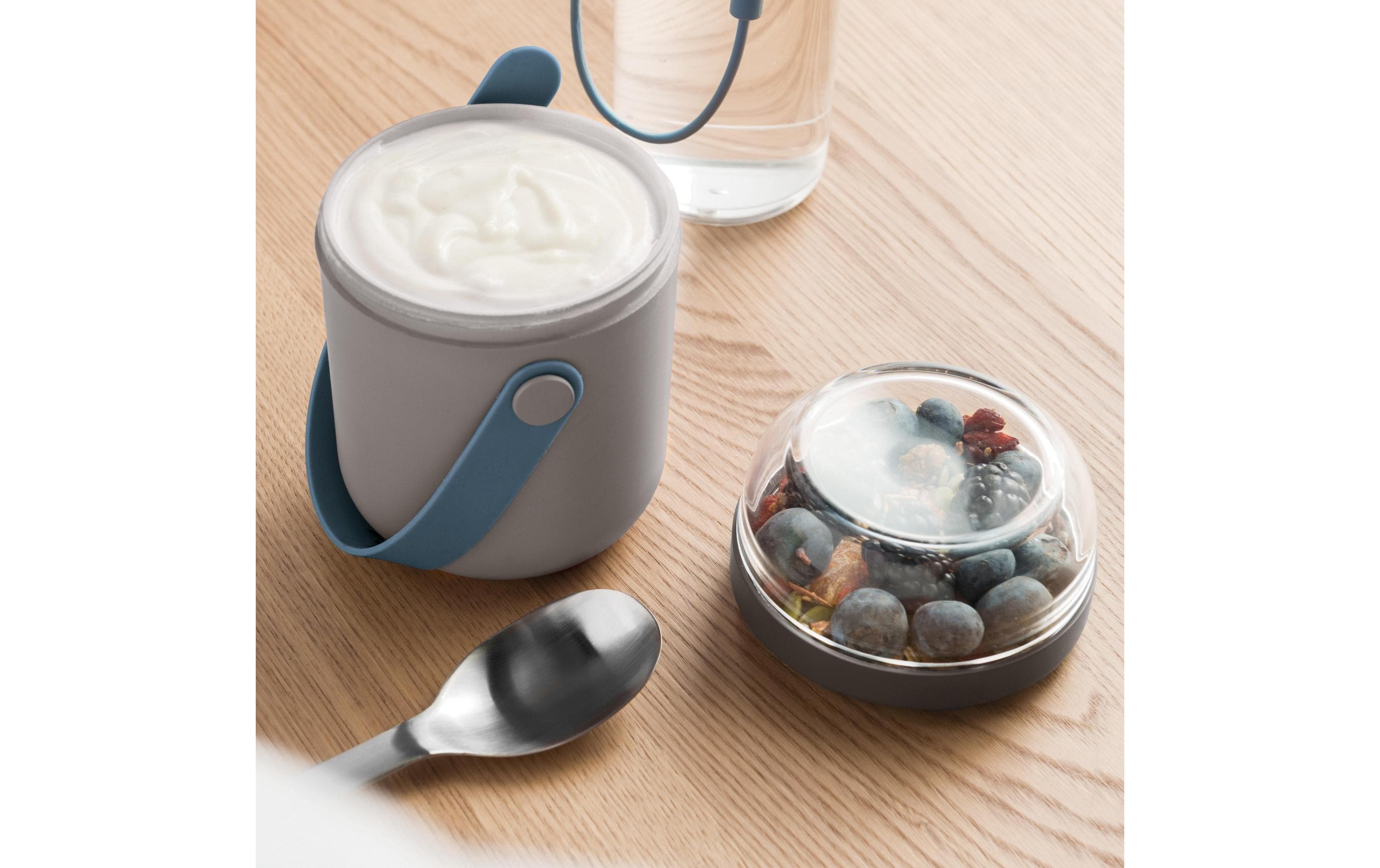 Lunchbox Leo 0.65 l GrauMehrzweck-Lunch Dose Grau