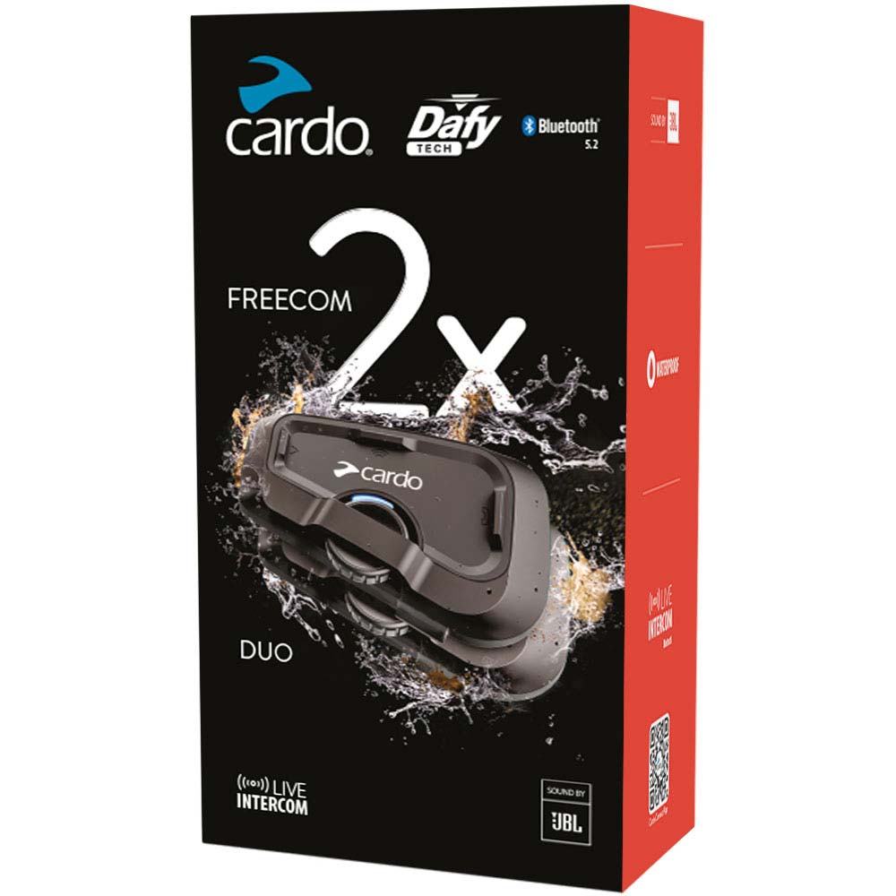 Cardo - Intercom Freecom 2X Duo Dafy Noir