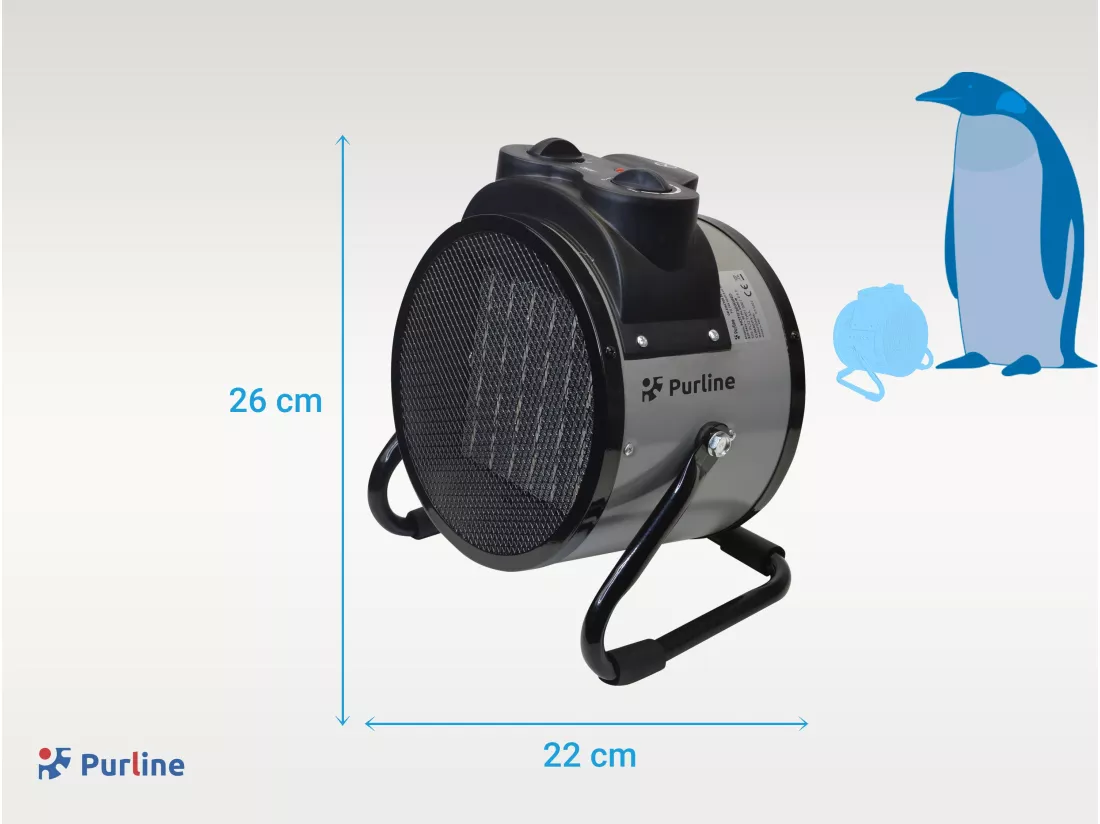 Chauffage industriel de grand puissance