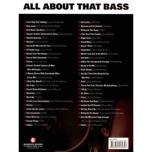 Bosworth All About That Bass