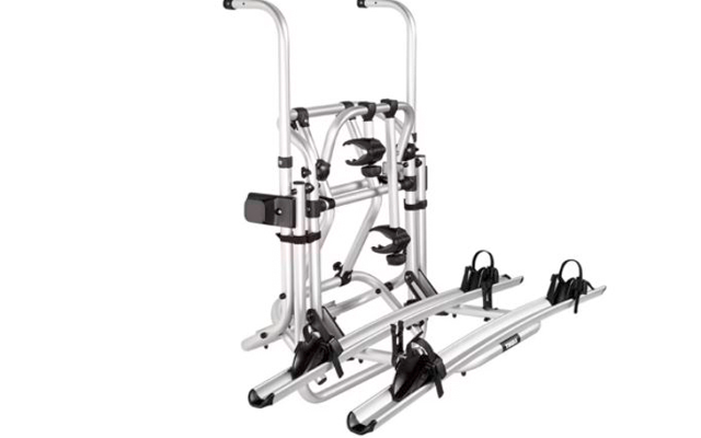 Thule Lift V16 motorisierter Heck Fahrradträger 12 V für 2 Fahrräder, E-Bike geeignet