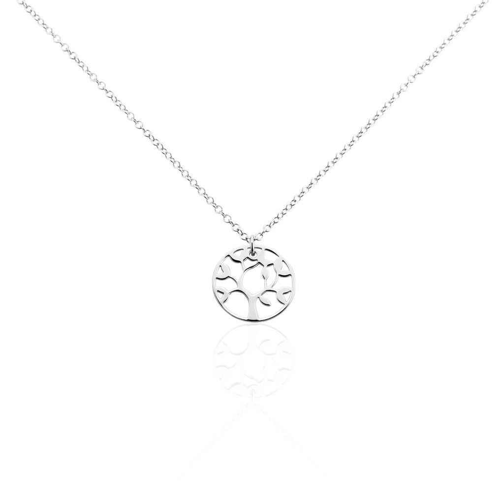 Collier Argent Blanc Boriennus