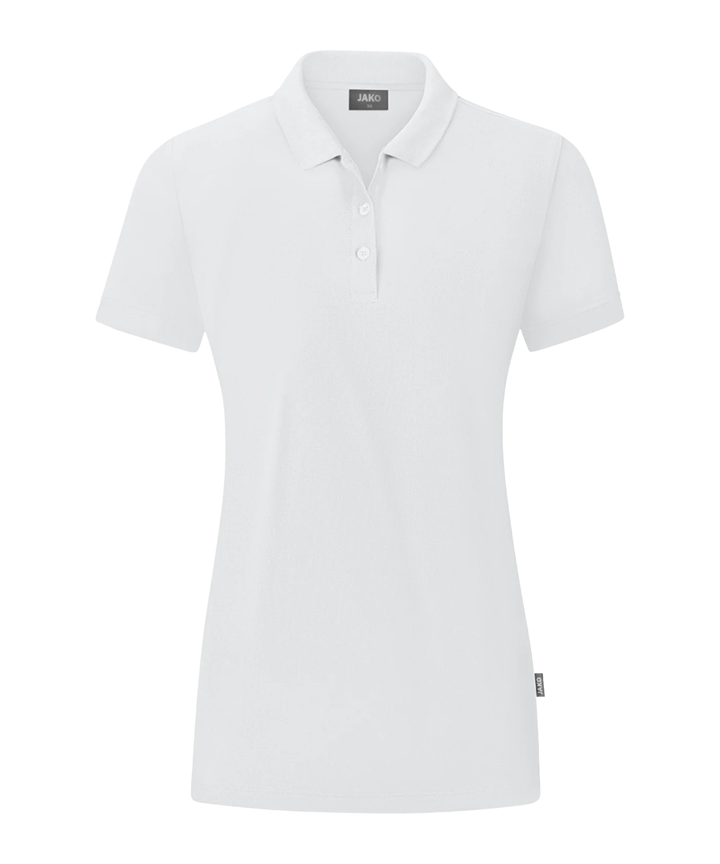 JAKO Organic Poloshirt Damen Weiss F000