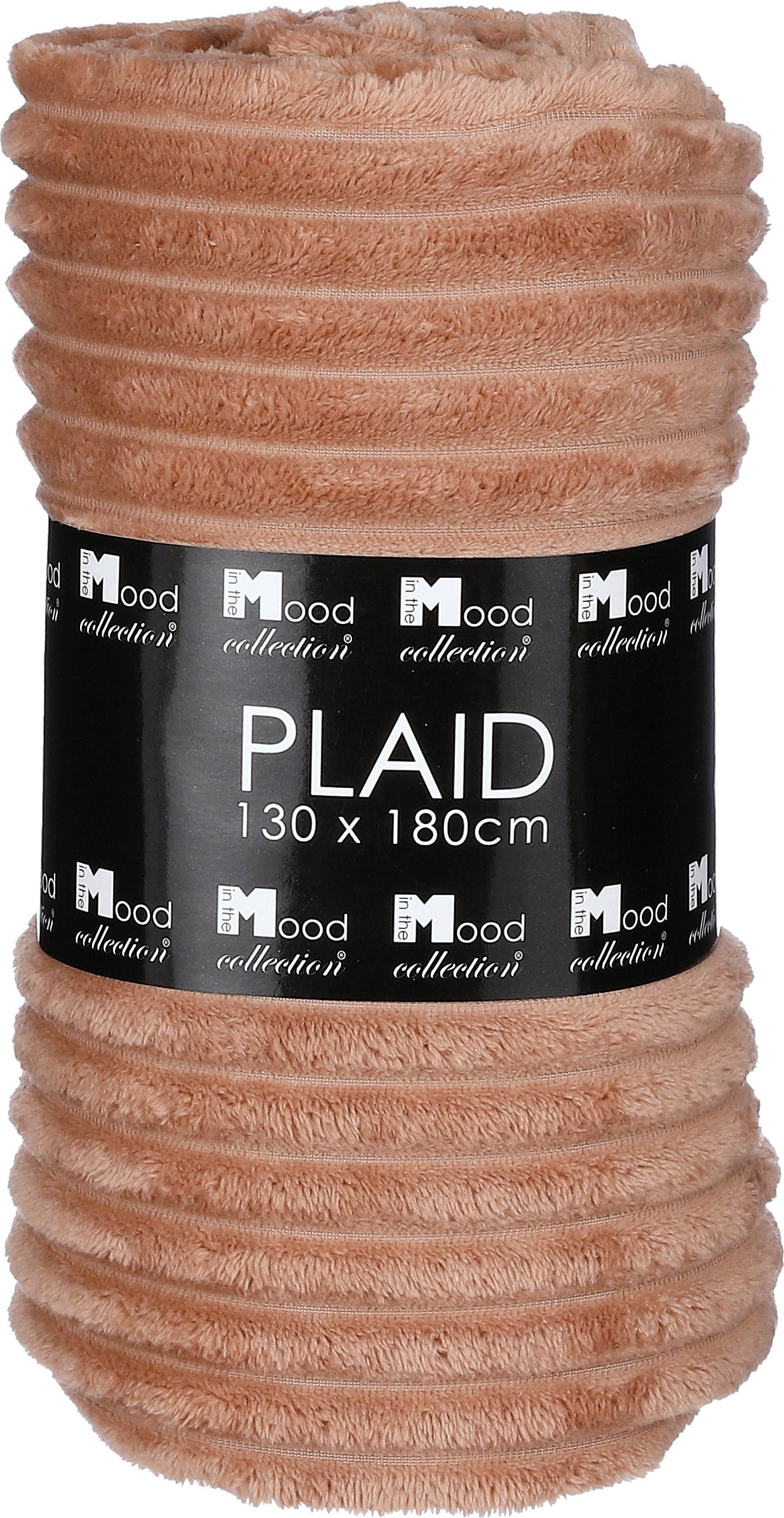 In the Mood Collection plaid Lorens bruin 180 x130 cm