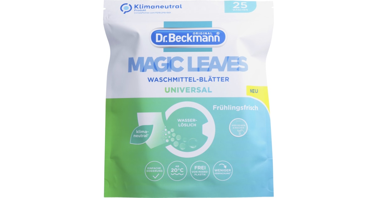 Dr. Beckmann Waschmittelblätter Universal