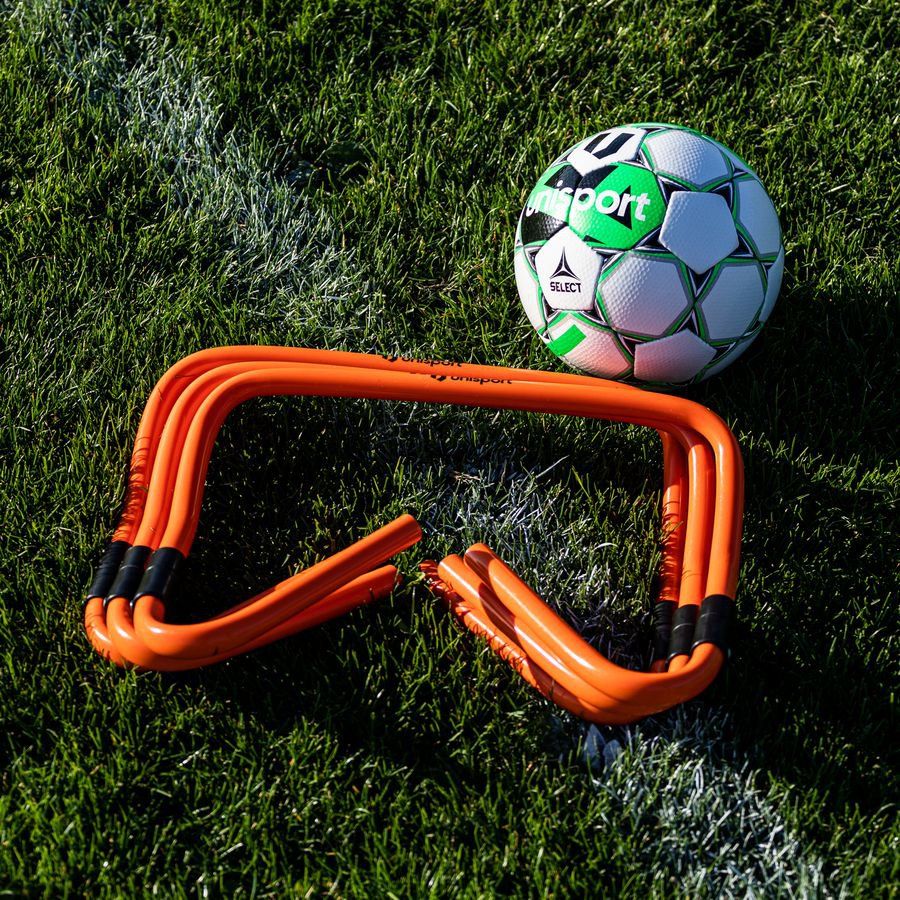 Unisport Obstacle d'entraînement 6-Pack - Orange/Noir