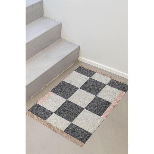 Mette Ditmer Square All-Round Gulvtæppe, Dark Grey, 55x80 cm