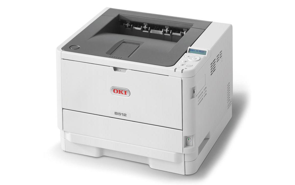 Drucker B512DN<br>A4-Monochrom-Laserdrucker für Arbeitsgruppen