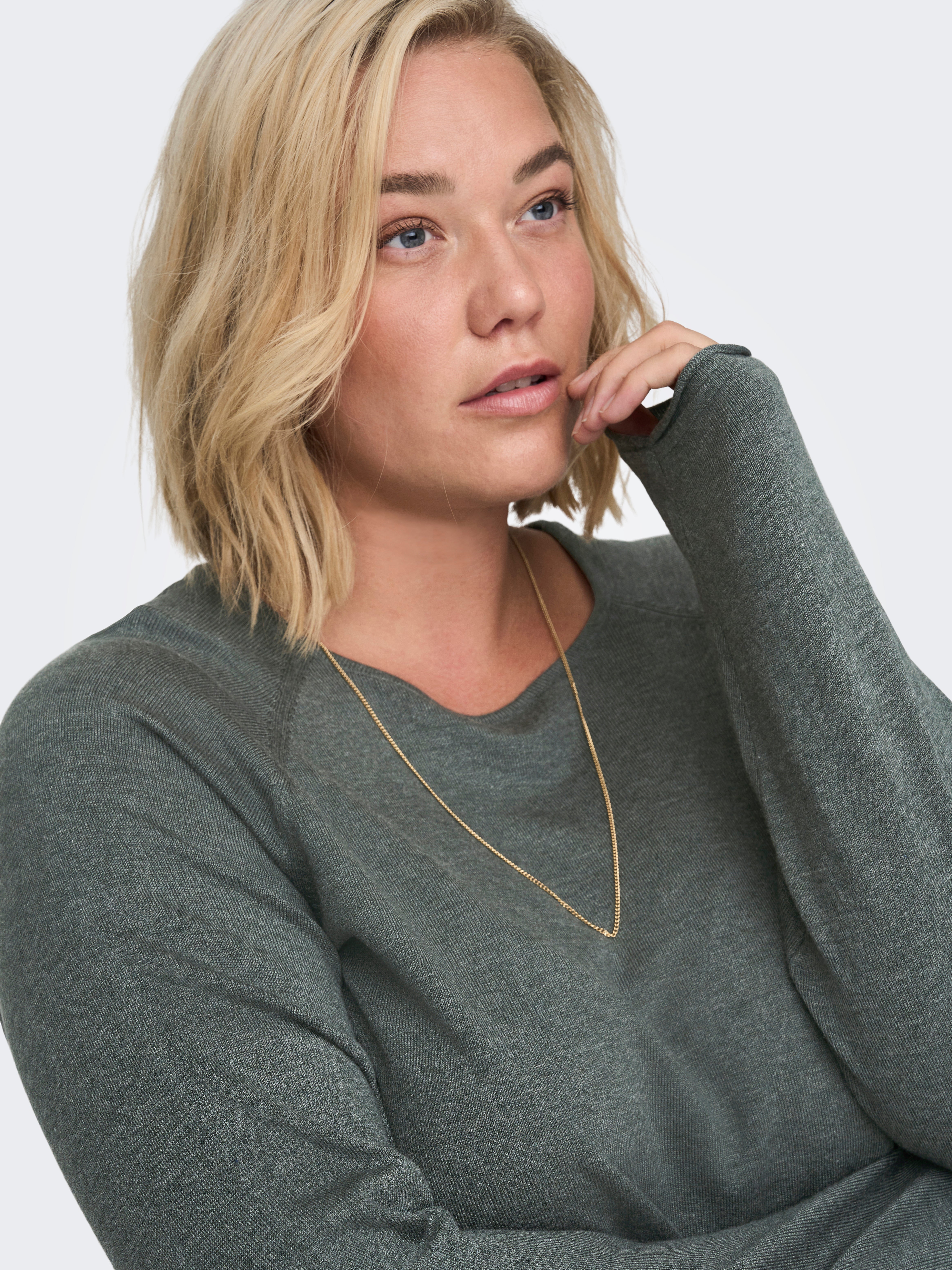 CARLADY Strickpullover Balsam Green