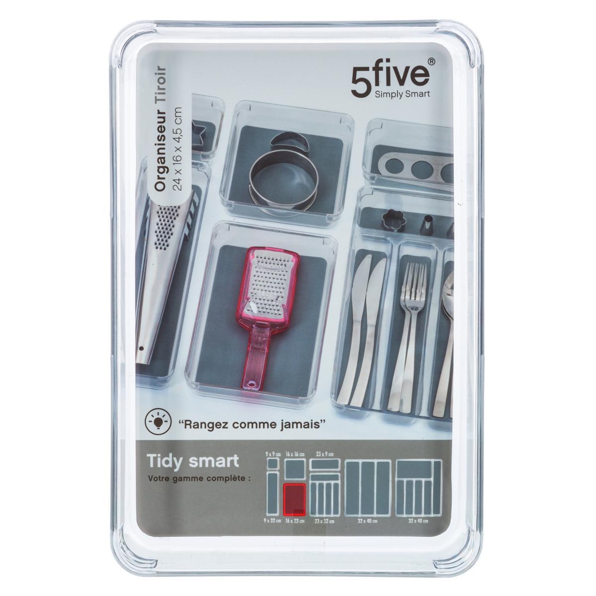 ORGANISEUR TIDY SMART 24X16X4.5CM