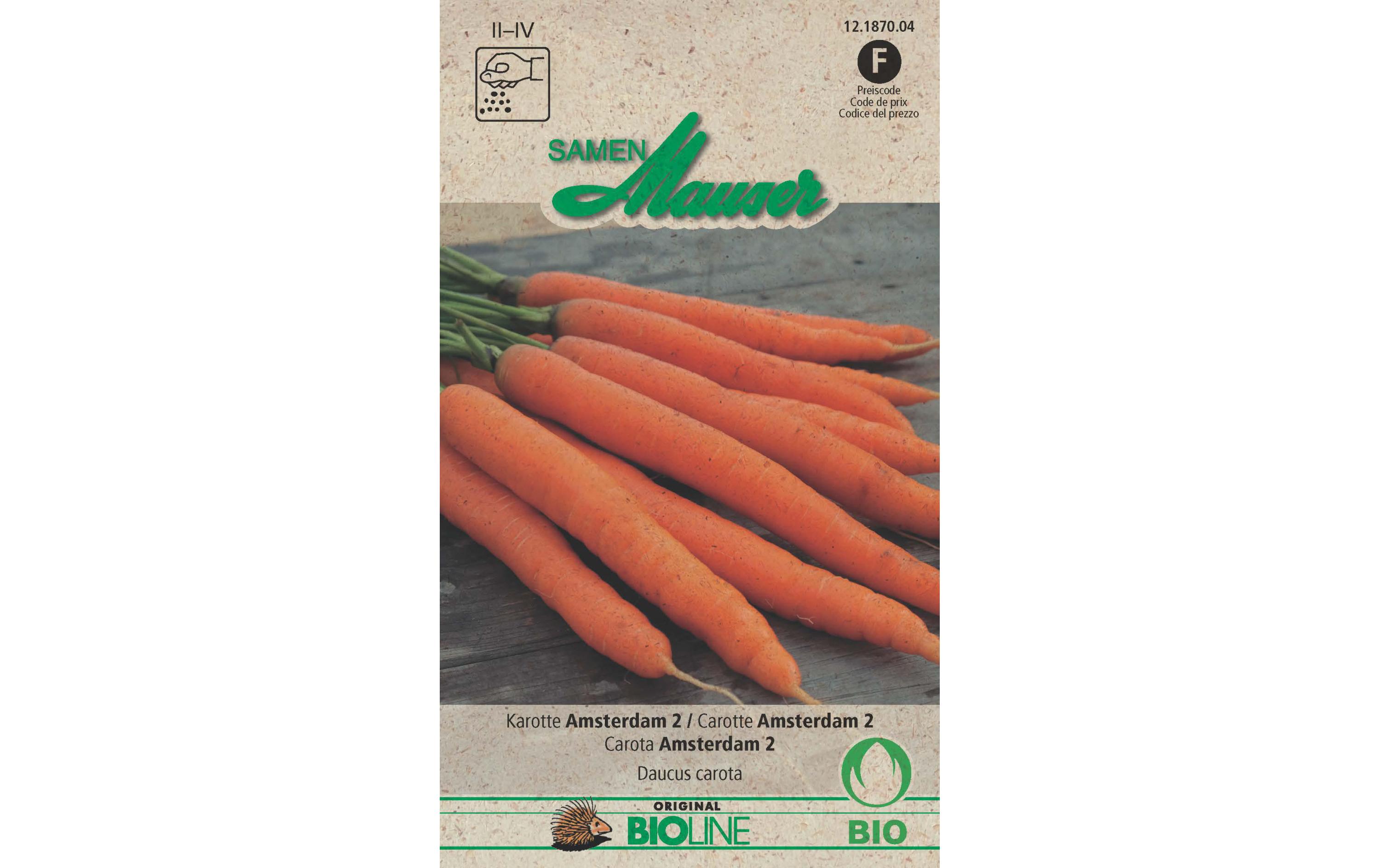 Samen Karotte Amsterdam 2Gemüsesamen