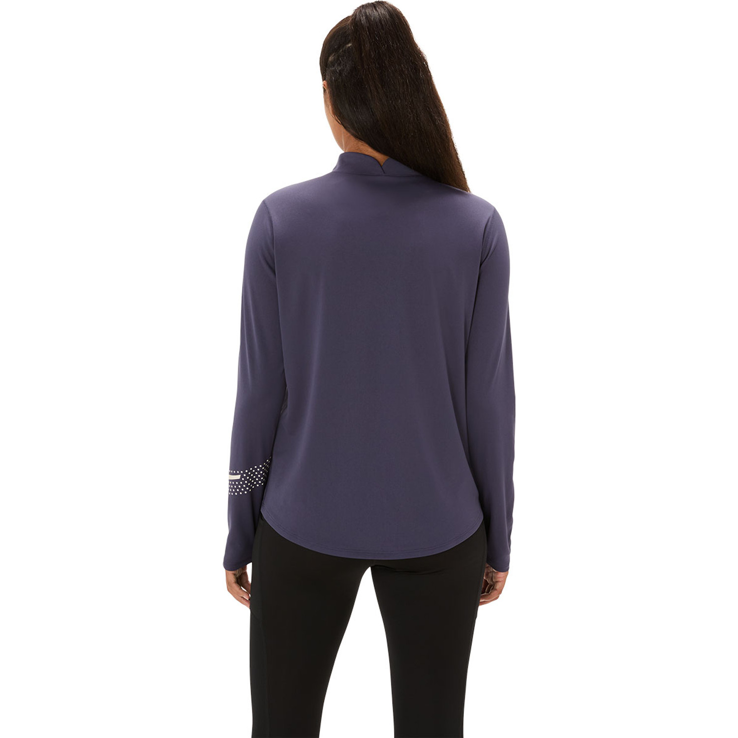 ASICS Icon Half-Zip Longsleeve T-shirt Dames