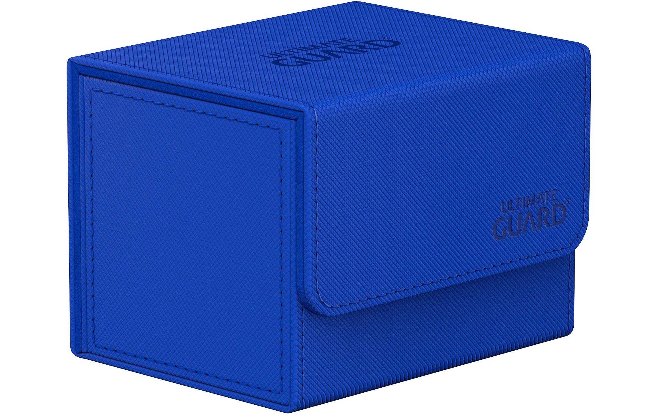 Kartenbox XenoSkin Sidewinder Monocolor 100+ BlauHochwertige Box für Sammelkarten in Standardgrösse