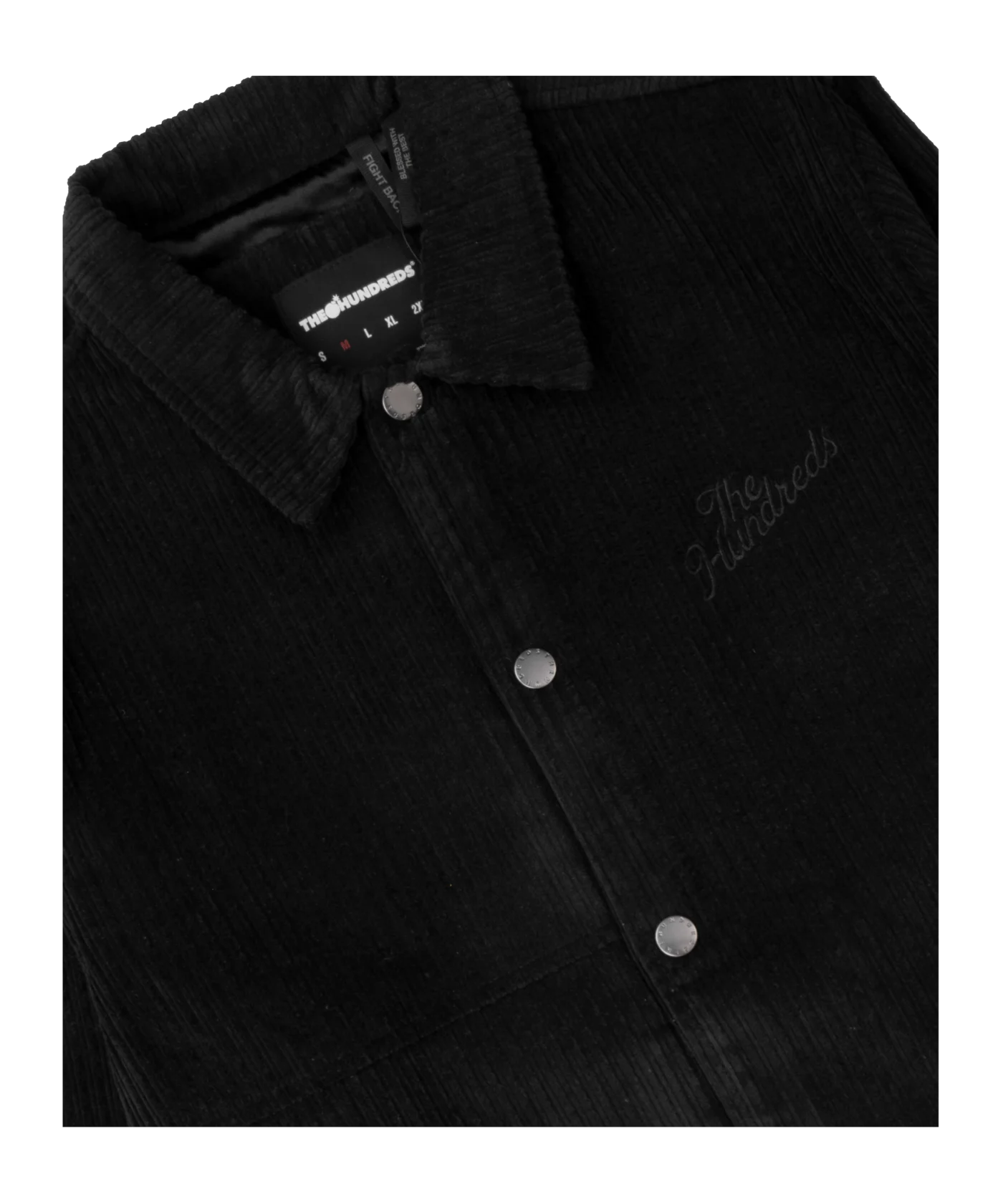 The Hundreds Wale Coaches Jacke Schwarz