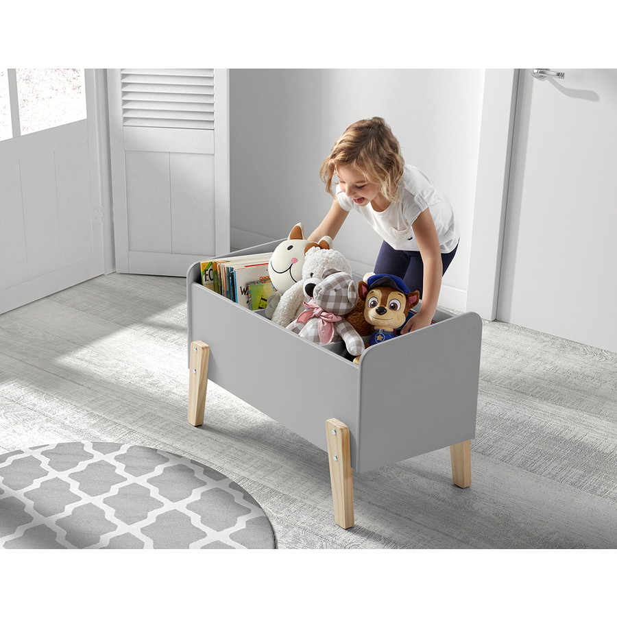 VIPACK Spielkiste hellgrau