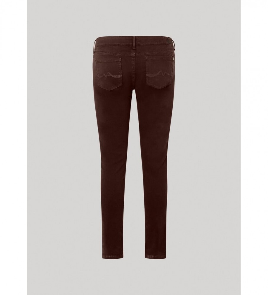 Calças Pepe Jeans Soho cor vinho