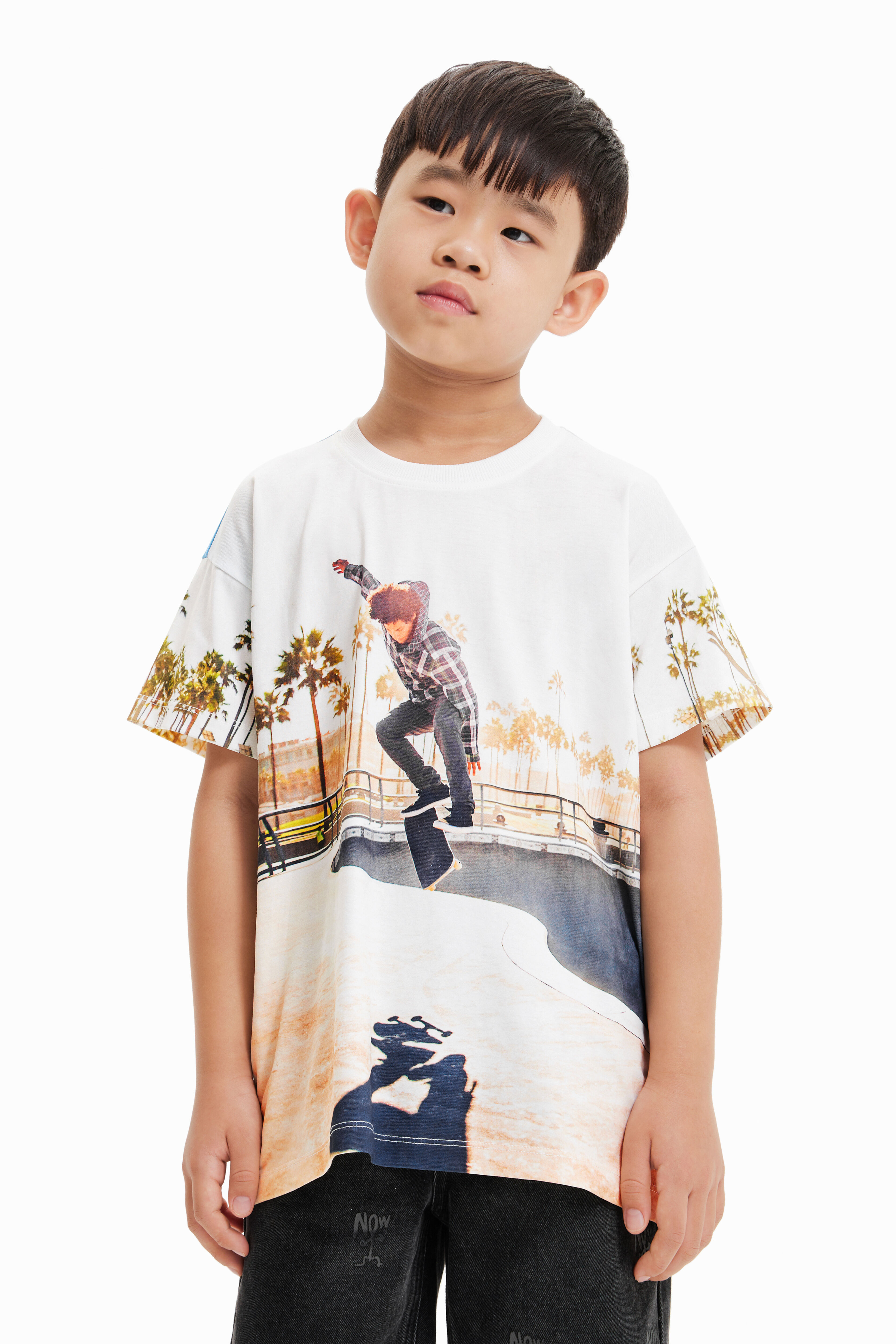 T-shirt photographique skater