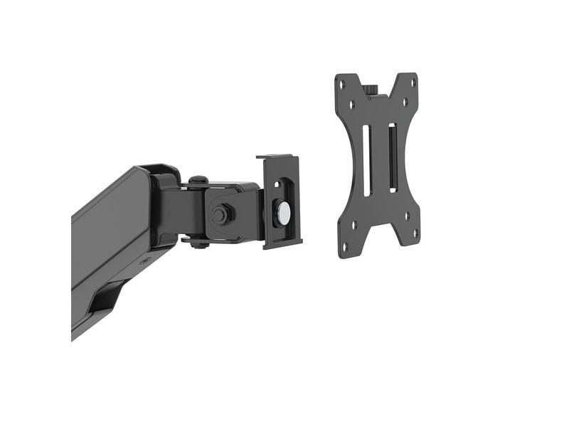 NEOMOUNTS Monitor-Standfuss DS90-325BL1 Schwarz Höhenverstellbarer Tischarbeitsplatz für 1732