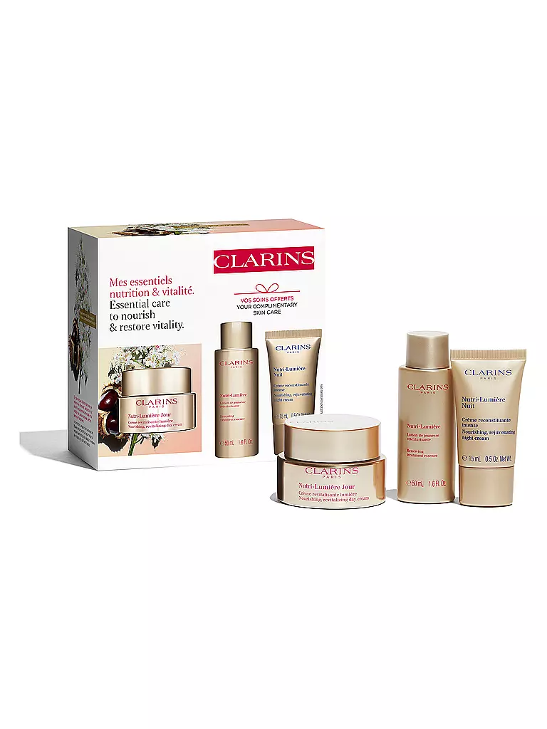 CLARINS Geschenkset - Nutri-Lumière Face Trio Set 50ml / 2x15ml keine Farbe