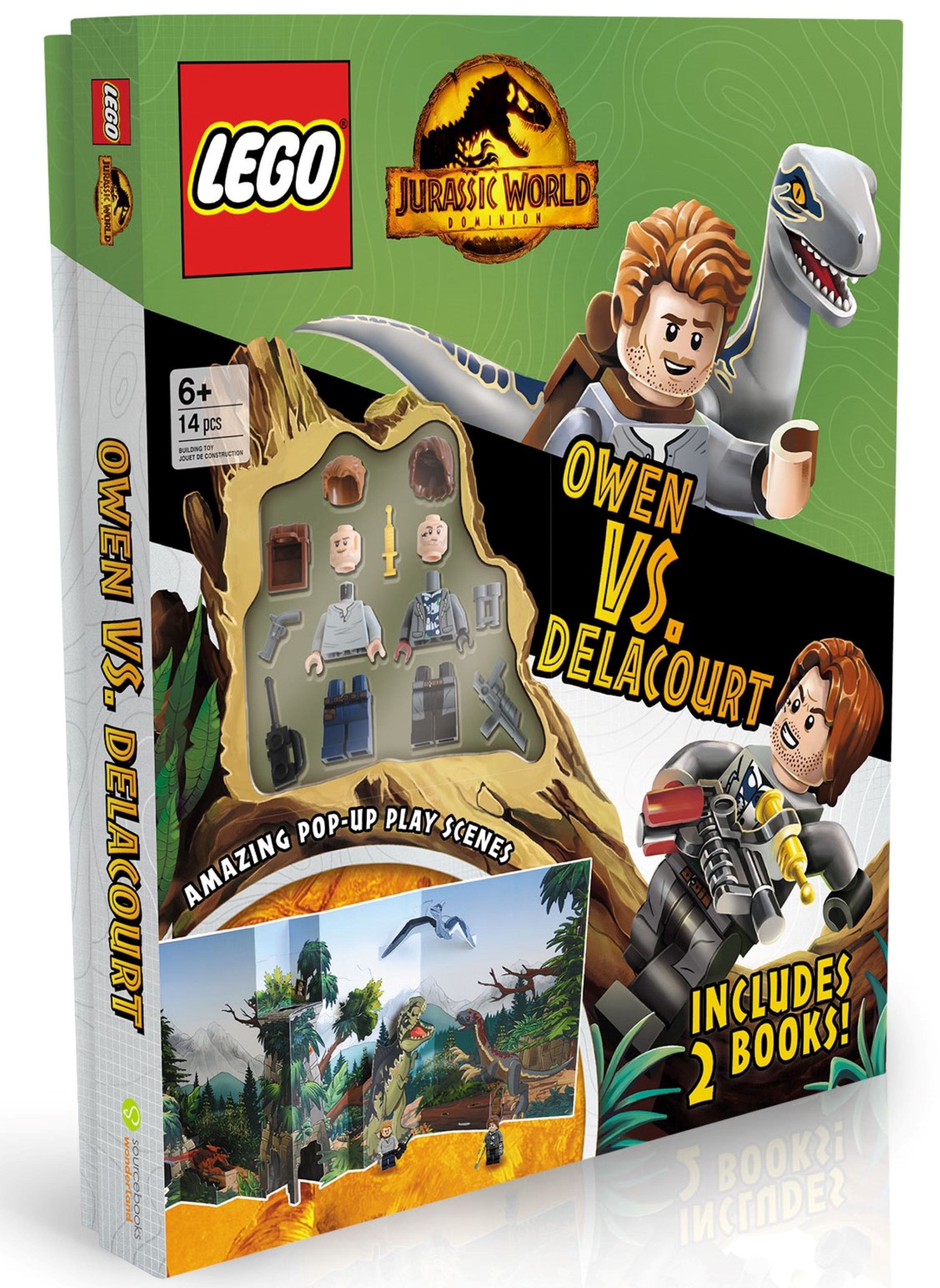 Caixa de atividades Jurassic World 5007898