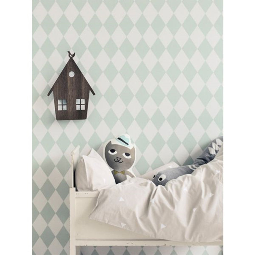 Wallpaper Harlequin Mint - Ferm Living → Luksusbaby.dk